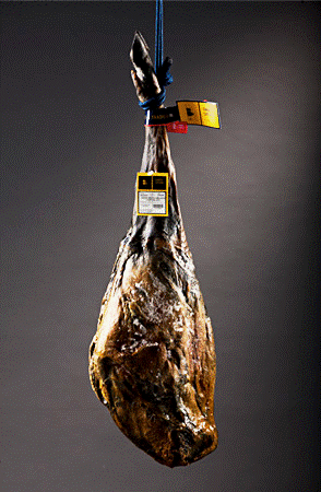 Jamón bellota ibérico 100 % R.I. Gabriel Castaño